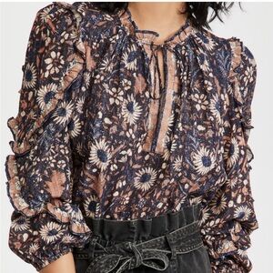 Ulla Johnson Manet Blouse